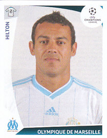 Vitorino Hilton Olympique Marseille samolepka UEFA Champions League 2009/10 #178